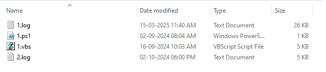 Inside Zip file (Source - K7 Security Labs)
