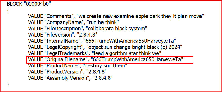 Fake Assembly Metadata