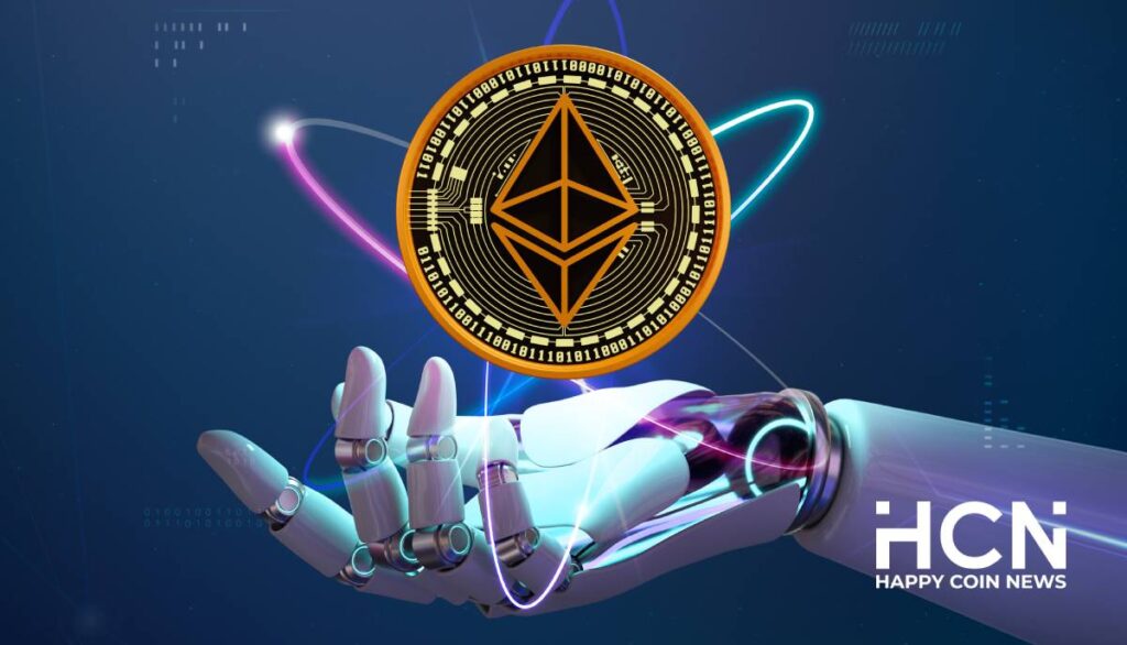 AI nuclear energy background, future innovation of disruptive technology