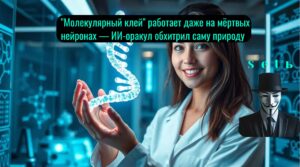 Молекулярный клей работает даже на мёртвых нейронах — ИИ-оракул обхитрил саму природу