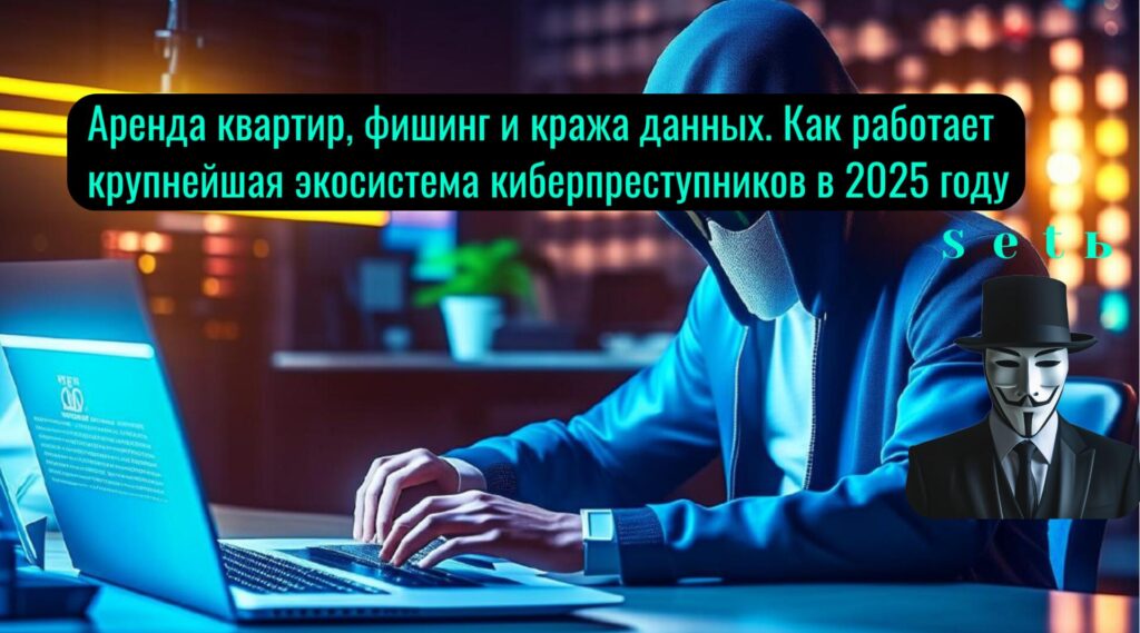 Аренда квартир, фишинг и кража данных. Как работает крупнейшая экосистема киберпреступников в 2025 году