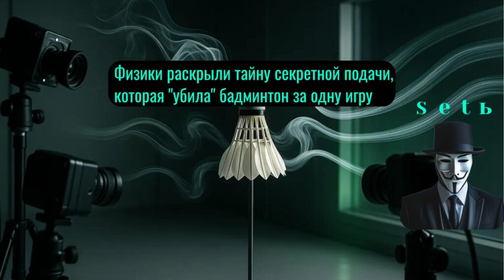 Физики раскрыли тайну секретной подачи, которая убила бадминтон за одну игру