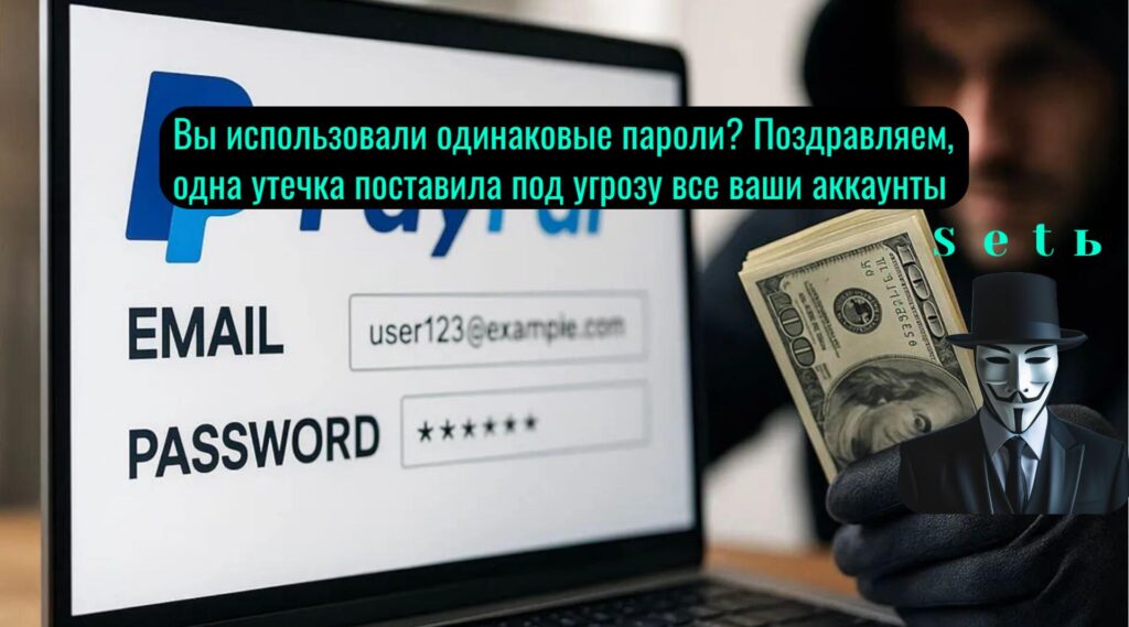 Вы использовали одинаковые пароли? Поздравляем, одна утечка поставила под угрозу все ваши аккаунты