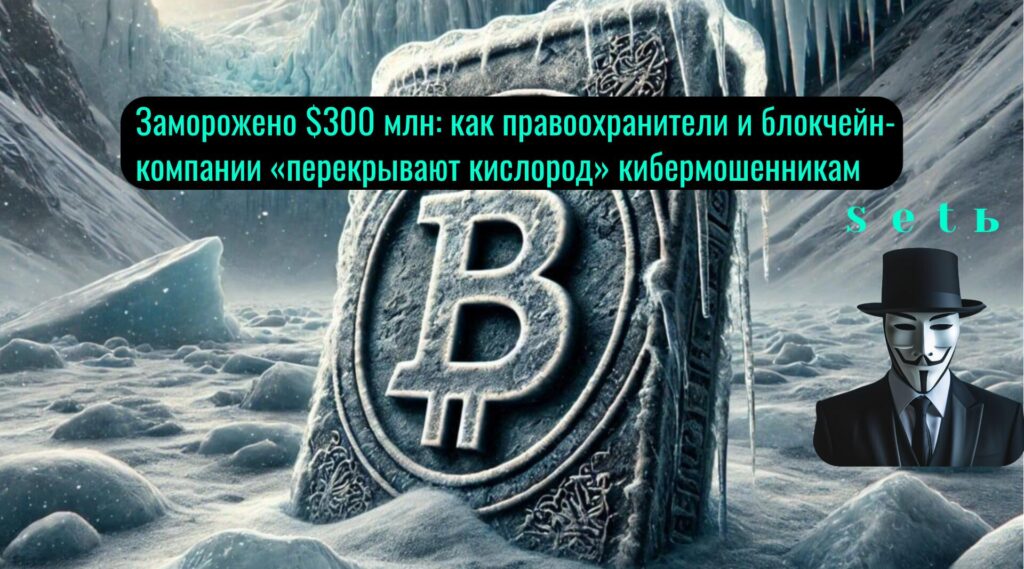 Заморожено $300 млн: как правоохранители и блокчейн-компании «перекрывают кислород» кибермошенникам